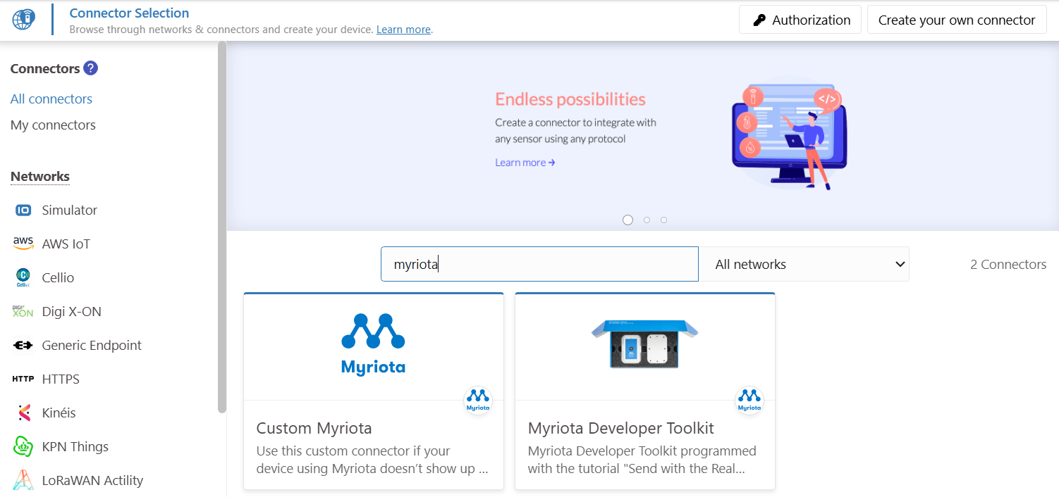 TagoIO – Myriota Developer